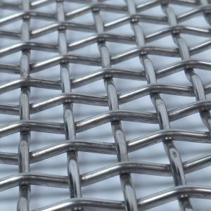 Architectural Decorative Black Coated Crimped Wire Mesh in 5 cm Roll of 65mn and