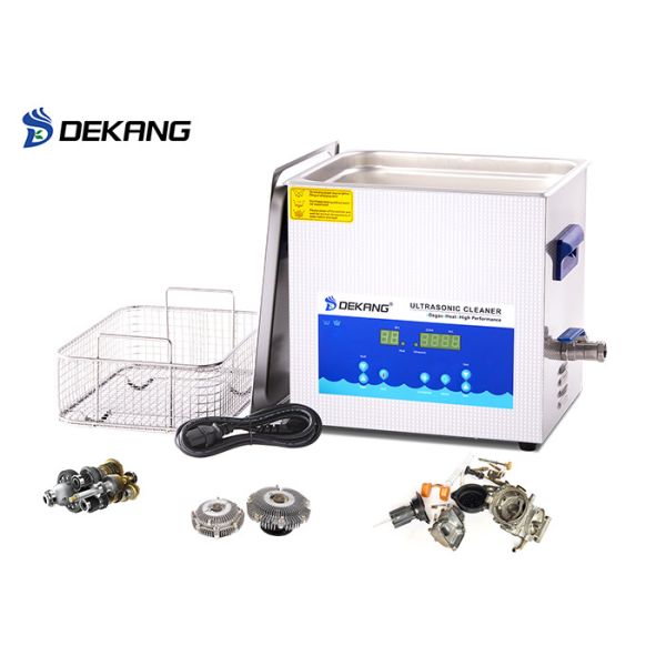 Buy cheap 10 Liter 240W Heated Ultrasonic Cleaner Time Adjustable Degas Function from wholesalers