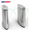 Latest QR code Coin operated RFID Reader control flap turnstile security gate for sale