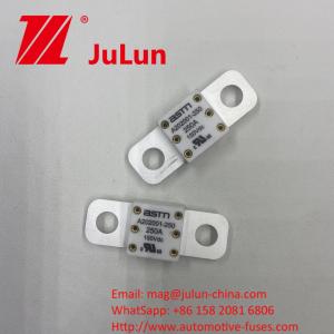 Buy cheap 300A 150VDC A202001 SCREW BOLT Mounting Method Easy to Install 20*55mm Ceramic Automotive Fuses with Recommended Tight Torque 11-13N·m For M8 from wholesalers