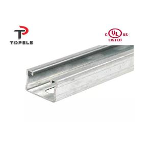 Buy cheap Galvanized Deep Unistrut Channel Slotted Strut 41X 41MM from wholesalers
