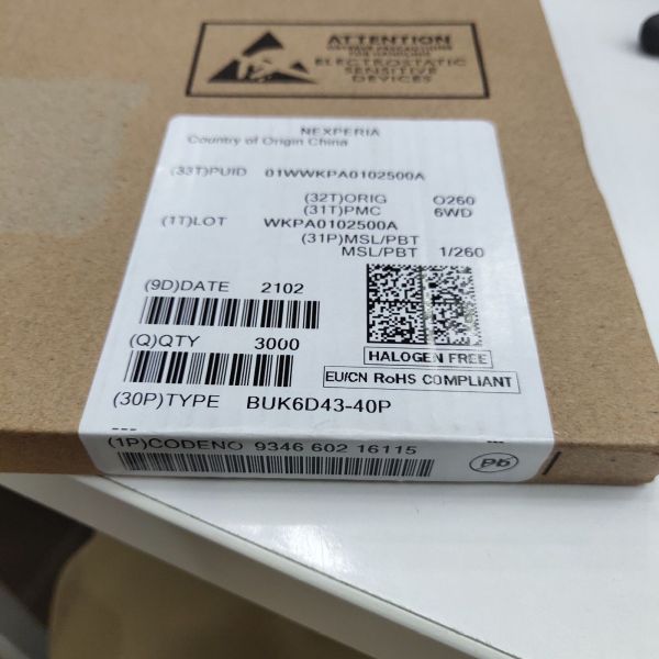 Buy cheap BUK6D43-40P New And Original SOT1220 Integrated Circuit from wholesalers