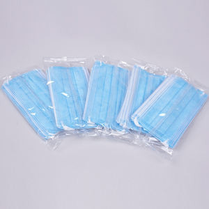 Breathable Non latex 99% 3 Ply Disposable Face Mask