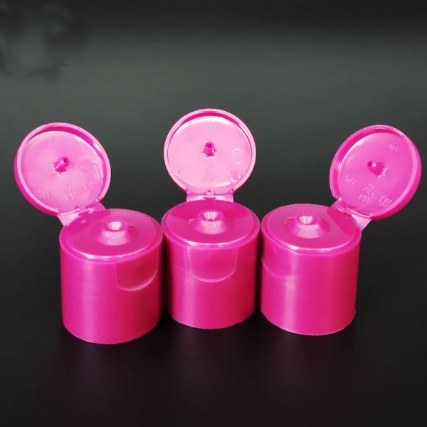 Buy cheap Shiny Plastic Dispensing Caps Ribbed Customised Selected Color With Size 24mm 26mm from wholesalers