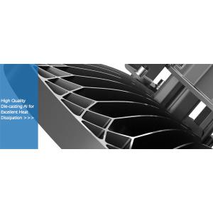 240W HB4 Pluggable Motion Sensor UFO High Bay 160LPW Efficiency CRI>80Ra 0/1-10V