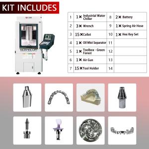 5 Axis Dental Milling Machines For Dental CAD CAM
