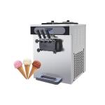 Buy cheap Hot Selling CE Certified Commercial Three Flavor Soft Ice Cream Machine Frozen Yogurt Machine Manufacturer from wholesalers