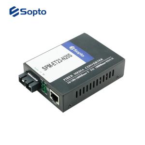 Buy cheap 10/100/1000M 1 UTP Fiber Converter , 850nm Media Converter Optical Ethernet from wholesalers