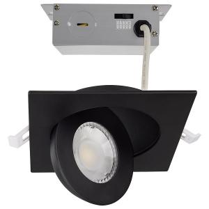 Buy cheap UL Certified Trimless Square Downlight , 4inch 9w Eyeball Recessed Light from wholesalers
