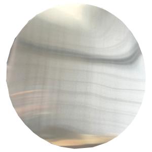 1 Series Aluminum Circle Surface Mirror Treatment Tensile Properties Good For