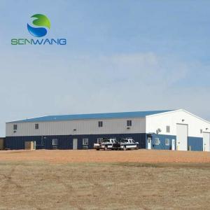 Buy cheap Steel Structure Warehouse with Sandwich Panel Roofing and CZ Purlin from wholesalers