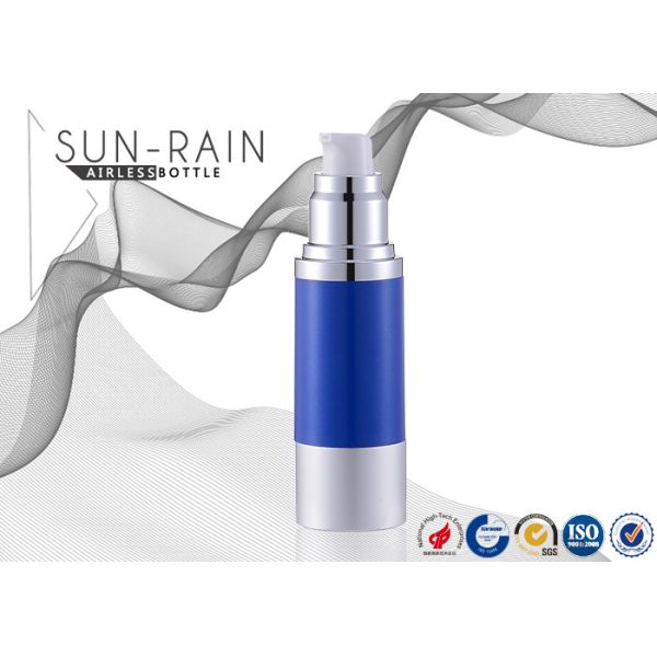 AS Material airless cosmetic containers with pump 15ml 30ml 50ml SR-2108A