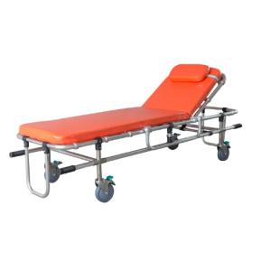 Buy cheap Class I 80 Degree Detachable Emergency Rescue Stretcher Aluminum Folding Stretcher Ambulance Stretcher from wholesalers