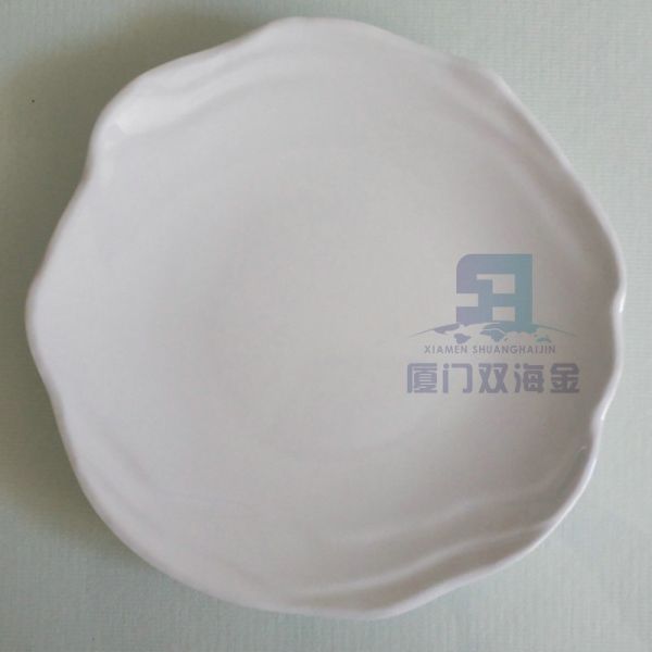 Quality LOGO Customized Logo Acceptable Rectangle Melamine Plates with Customized Logo for sale