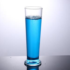 Buy cheap Polycarbonate Pilsner Glass Footed 14oz 420ml Plastic Juice Glasses from wholesalers