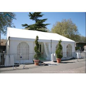 Buy cheap White Large Party Tent With Durable Aluminum Alloy Frame 6x12m from wholesalers