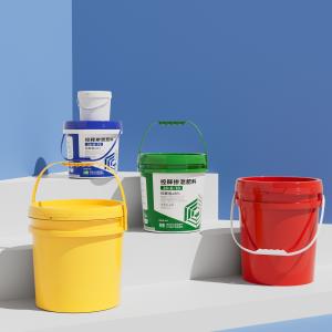 Buy cheap Personalized 1 Gallon Plastic Buckets PP Plastic Small Silkscreen Printing from wholesalers