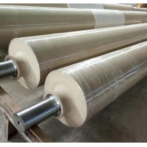 PU Polyurethane Cot Wear Resistant Unpowered Roller With Double Shaft