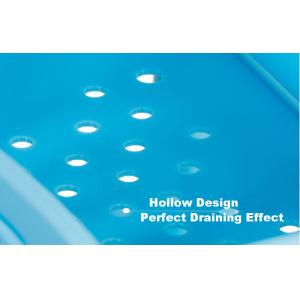 Blue Butterfly adhesive removable wall hanging hooks with Big Sucker