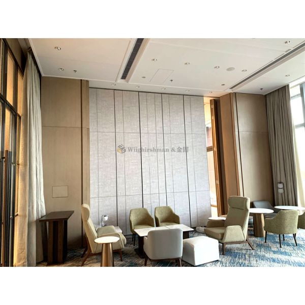 Quality Acoustic Folding Partition Walls Commercial Fireproof for sale