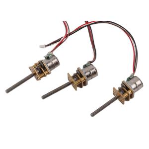 Geared Stepper Motor With Lead Screw
