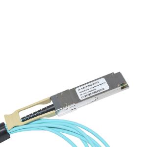 MMF OM3 OM4 100GBASE QSFP28 AOC Active Optical Cable