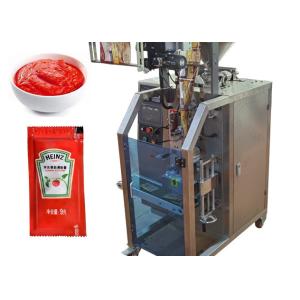 2KW Liquid Pouch Filling Machine 60bags/min Tomato Paste Packing