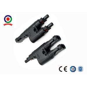 Buy cheap 30A Rated Current Solar Branch Connector T Branch 2 To 1 Waterproof IP67 CE from wholesalers