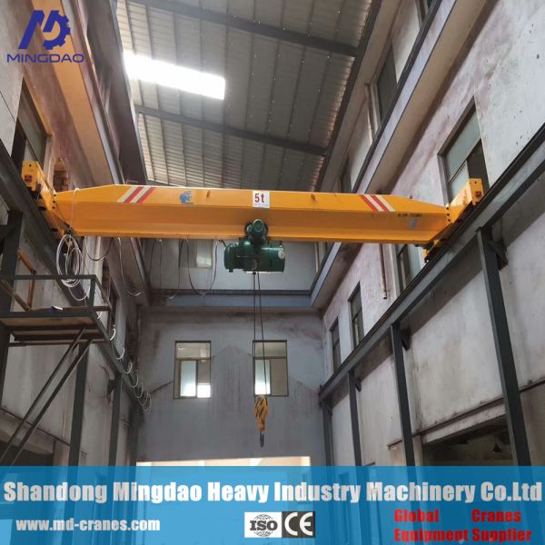 Quality China Crane Manufacturer Single Girder Overhead Traveling Crane 20ton for sale