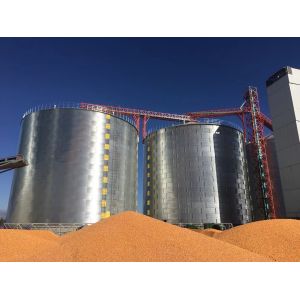 Buy cheap Vertical Design Steel Grain Silo for Moisture Prevention and Space Efficiency Stainless Steel from wholesalers