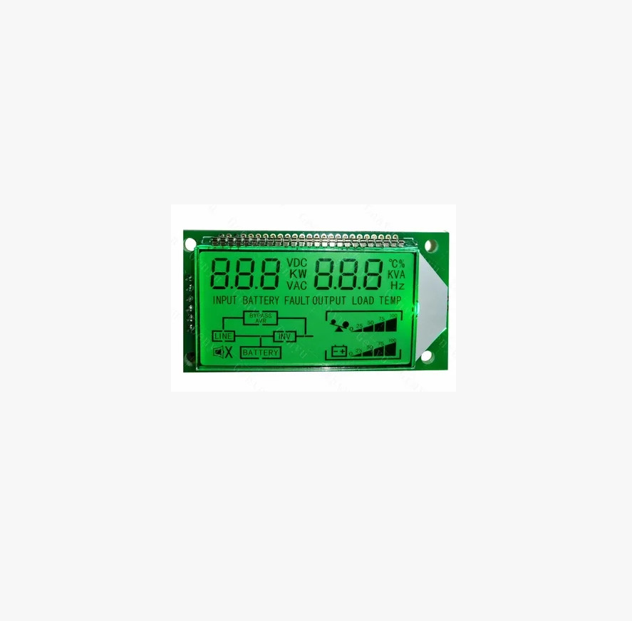BBI 7 Segment LCD Display TN Positive LCD Display PIN Connect For UPS