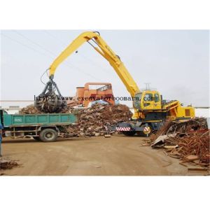 Buy cheap Excavator Rotating Hydraulic Orange Peel Grab Scrap Grapple For Material Handler product
