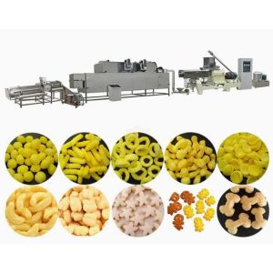 Buy cheap Snack Corn Puff Extruder Machine / puffed grain machine for Wheat , rice from wholesalers