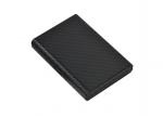 Buy cheap Carbon Fibre Credit Card Organizer Wallet RFID Blocking Leather Aluminum from wholesalers