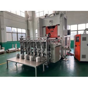 Buy cheap 5 Lanes PLC Control Automatic Aluminium Foil Container Making Machine from wholesalers