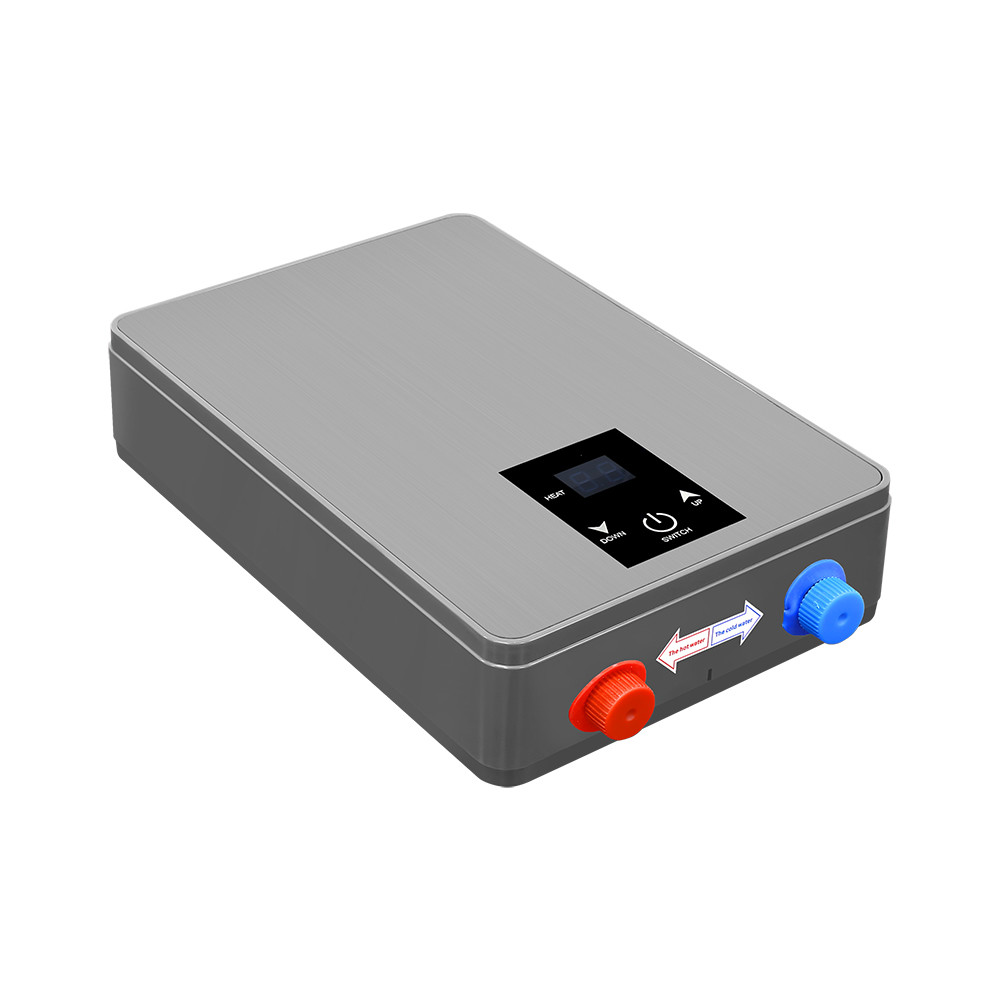 IPX4 Waterproof Instant Electric Water Heater with LED Touch Screen