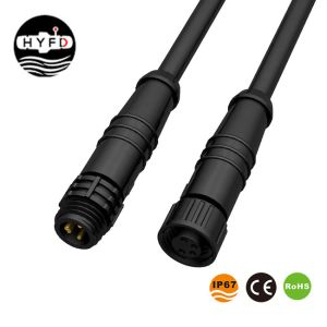 Buy cheap Nylon PA66 250V 4.0mm M8 4 Pin Male Connector from wholesalers