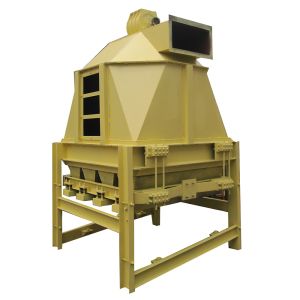 Buy cheap Yellow 2.2KW Counter Flow Pellet Cooler 3-5T/H Pellet Mill Cooler product