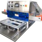 Buy cheap 160kg BOPP Film Automatic Cup Sealing Machine 380v Yoghurt Cup Sealer from wholesalers