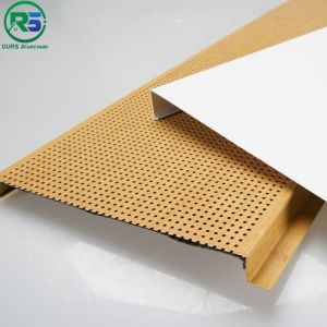 Buy cheap Perforated Aluminium Strip Ceiling Dustproof White Powder Coating from wholesalers