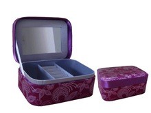 Buy cheap Hot grade Luxury honorable flocking plastic gift box set with window product