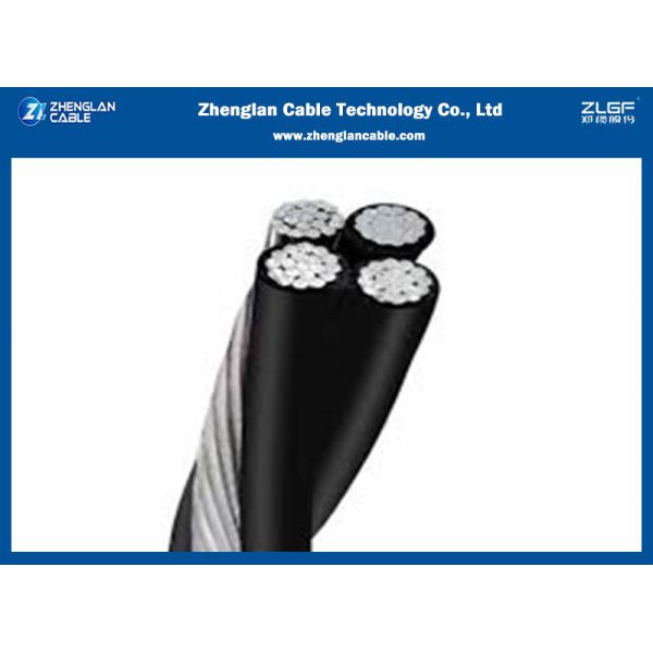 Quality Aluminum Duplex Triplex Quadplex Aerial Bundled Cables XLPE Insulation for sale