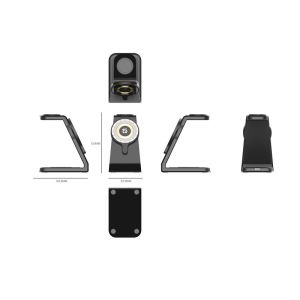 SC022 Multifunctional Magnetic Wireless Phone Charger Stand Phone Airpods And