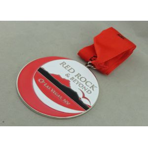 Buy cheap Customized Red Rock & Beyond Soft Ribbon Medals By Die Casting from wholesalers