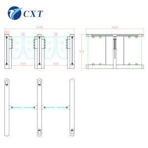 Buy cheap Outdoor Swing Arm Barriers Standard Integrated With LED Light116 from wholesalers