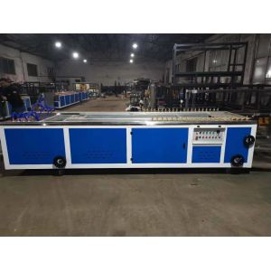 Buy cheap Double Screw PVC WPC Plastic Profile Extrusion Line PLC Control from wholesalers