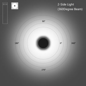 Buy cheap 24W Outdoor LED Bollard Light With 360° Light Emission For Glare-Free Illumination Of Pathways, Open Spaces And Driveways from wholesalers