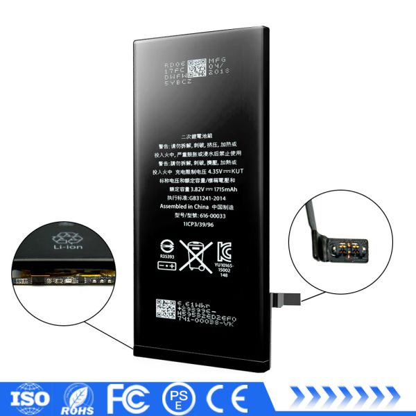 3.82v Iphone 6s Phone Battery Real Capacity Zero Cycle OEM / ODM 12 Months Warrant