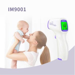 Digital Laser Infrared Forehead Thermometer Portable Easy Operation Quick