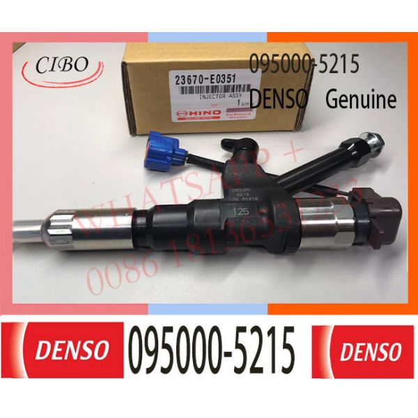 095000-5215 Neutral Diesel Engine Fuel Injector 095000-5215 for HINO P11C 23670-E0351 SK450 095000-5212 095000-5214